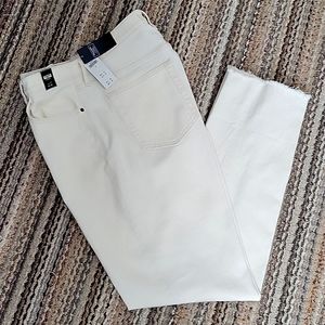 Curve Love Ultra High Rise Ankle Straight Jeans